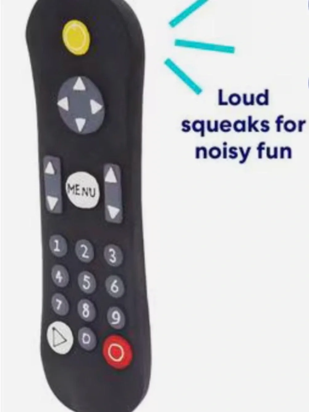 Frisco TV Remote Latex Squeaky Dog Toy